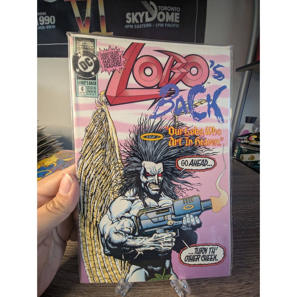 Lobo's Back #4 NM DC Comics November 1992. Bagged & Boarded